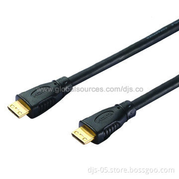 Mini HDMI® Cables, Resolution of 1,080 Pixels, RoHS Directive-compliant, High-performance